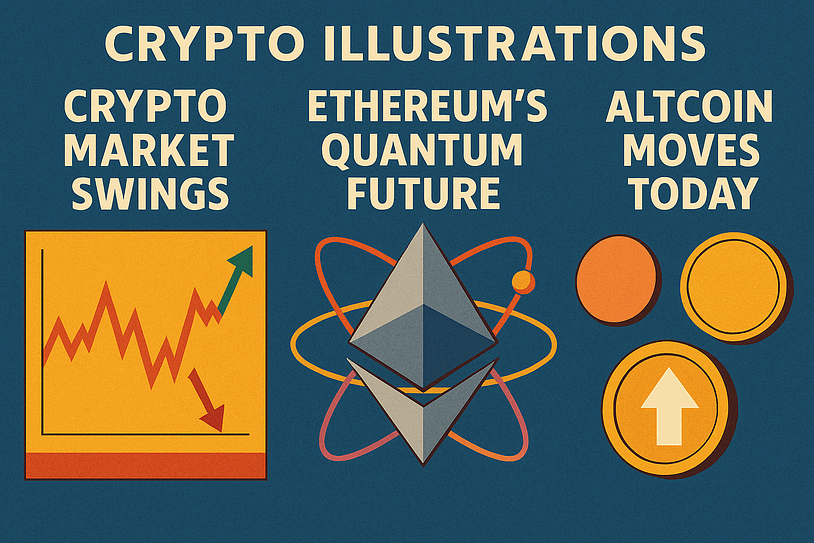 Crypto Market Swings, Ethereum’s Quantum Future & Altcoin Moves Today