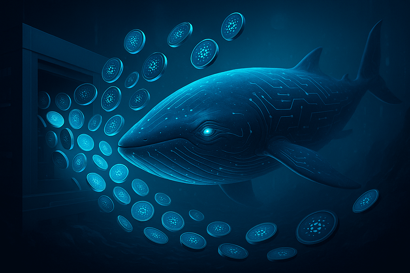Cardano Whale Makes $54 Million Coinbase Outflow: Sign Of Dip Buying?