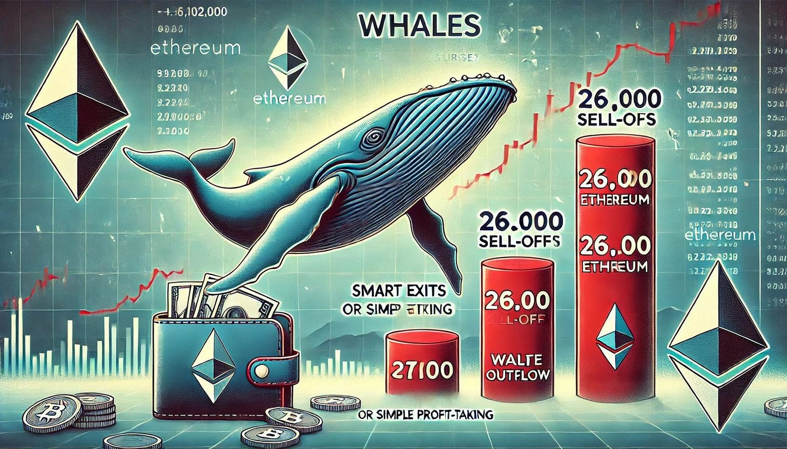 Whales Sell 262,000 Ethereum Amid Recent Price Surge – Smart Exit Or Profit-Taking?