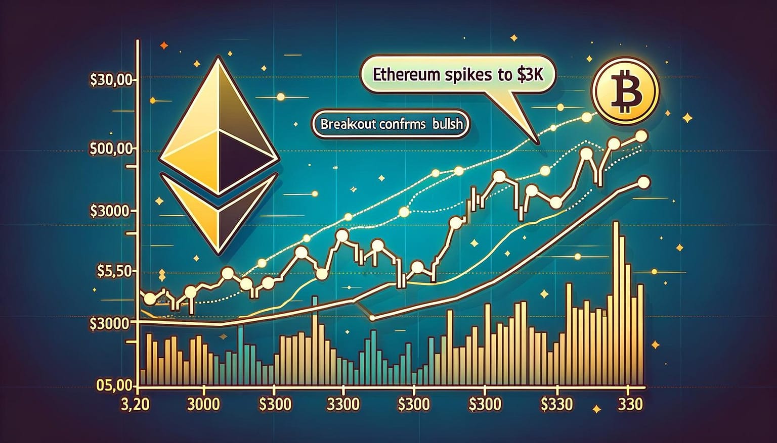 Ethereum Price Spikes To $3K — Breakout Confirms Bullish Trend