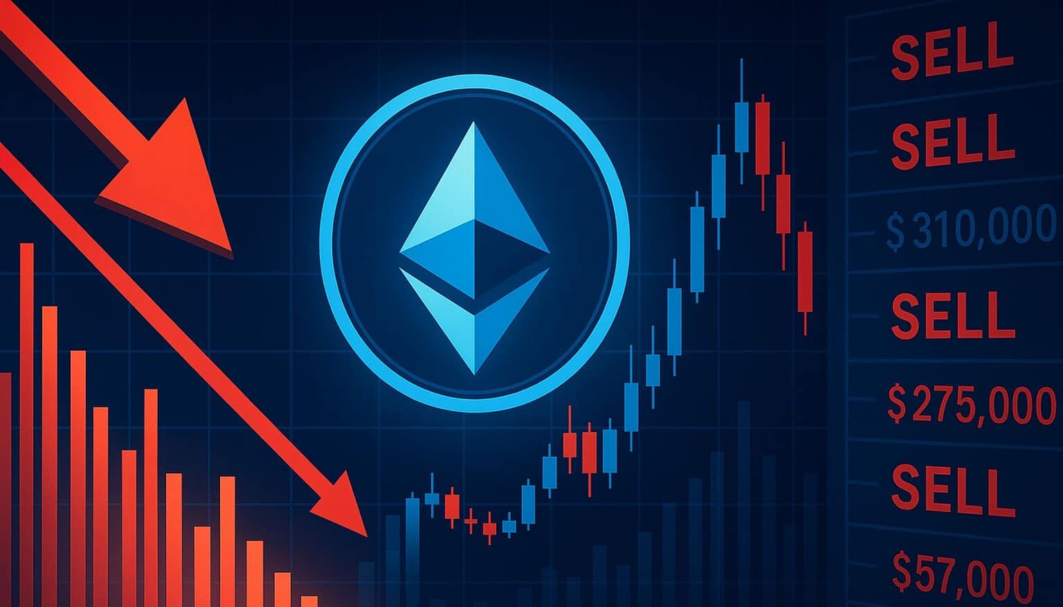 Ethereum Taker Sell Volume Hits $335M In Just 2 Minutes: Panic Or Profit-Taking?