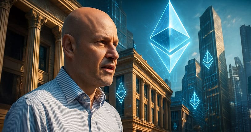Consensys CEO Joe Lubin envisions Ethereum anchoring global finance, surpassing Bitcoin