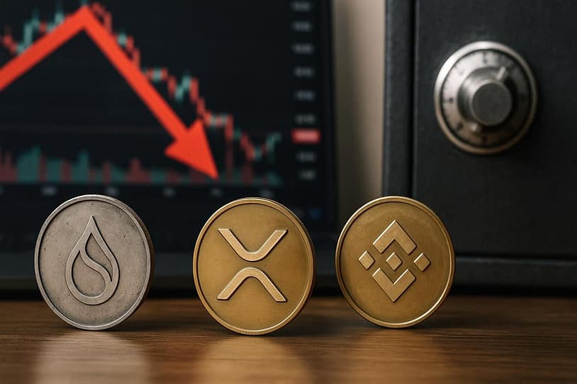 Amber International shares fall 6.7% following addition of Sui, XRP, BNB to $100 million reserve