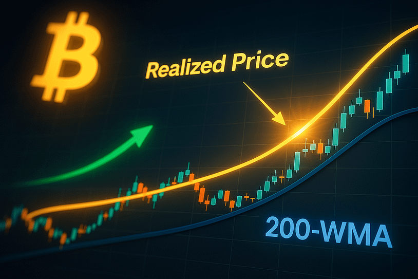 Bitcoin Realized Price Flips 200-WMA: What Happens Next?