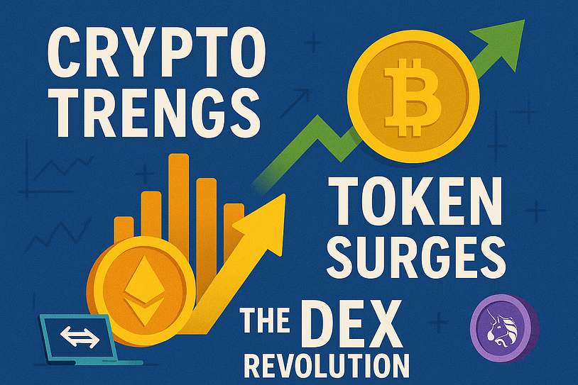Crypto Trends, Token Surges & the DEX Revolution: Your Weekly Market Edge
