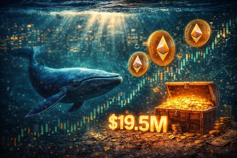 Ethereum OG Whale Returns To Market With $19.5M ETH Buy — Details