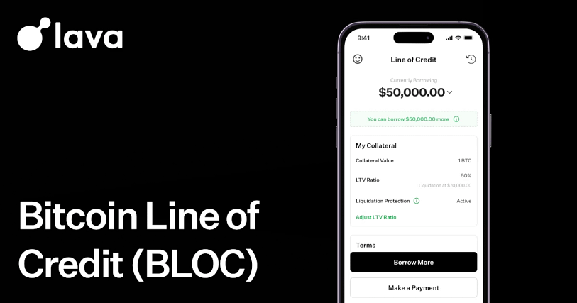 Lava Raises $200M For Bitcoin-Backed Line Of Credit, Announces New Borrow Rates Starting At 5%