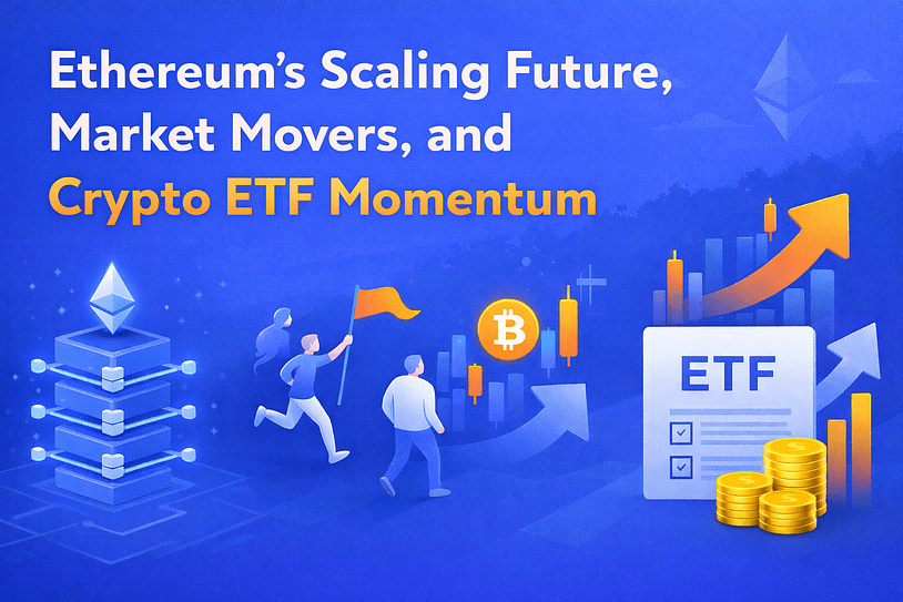 Ethereum’s Scaling Future, Market Movers, and Crypto ETF Momentum