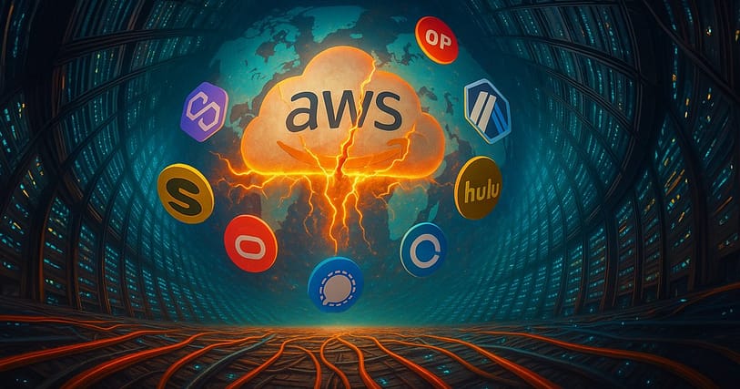 AWS failure exposes crypto’s centralized weak point